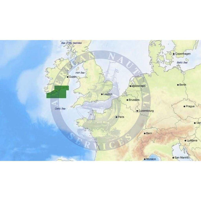 C-Map Max Chart EW-M029: Waterford Harbour To Mizen Head
