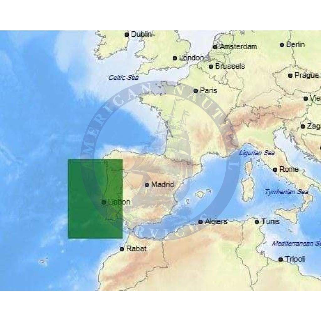 C-Map Max Chart EW-M135: Portugal Coasts