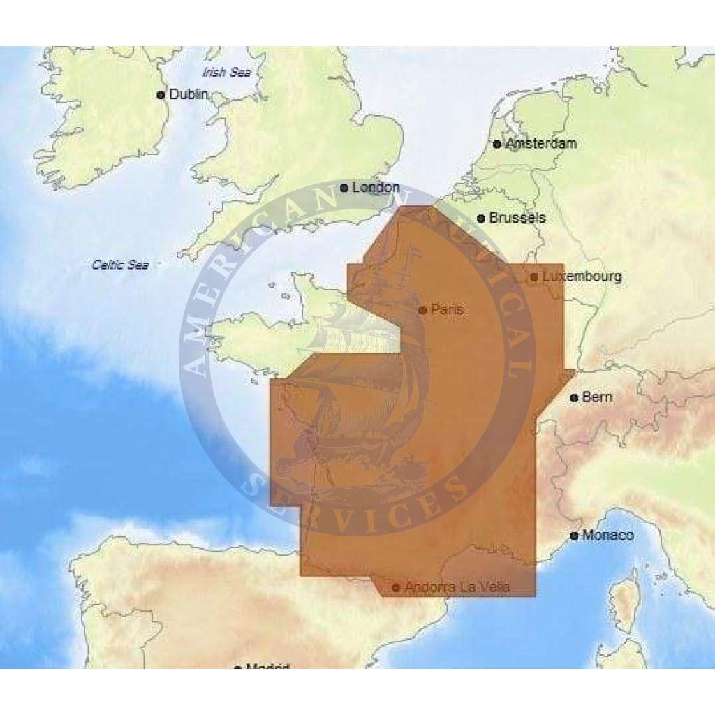 C-Map Max Chart EW-M225: France Inland