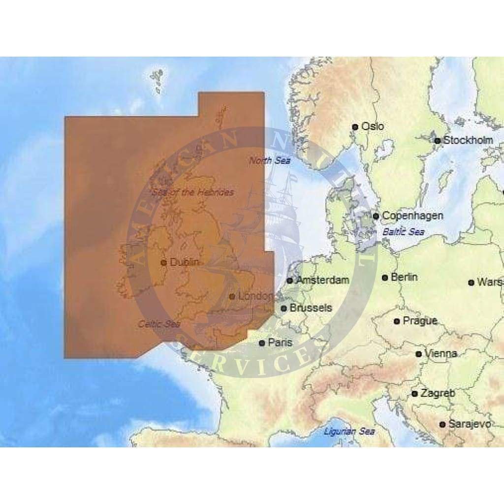 C-Map Max Chart EW-M226: Uk, Ireland And The Channel