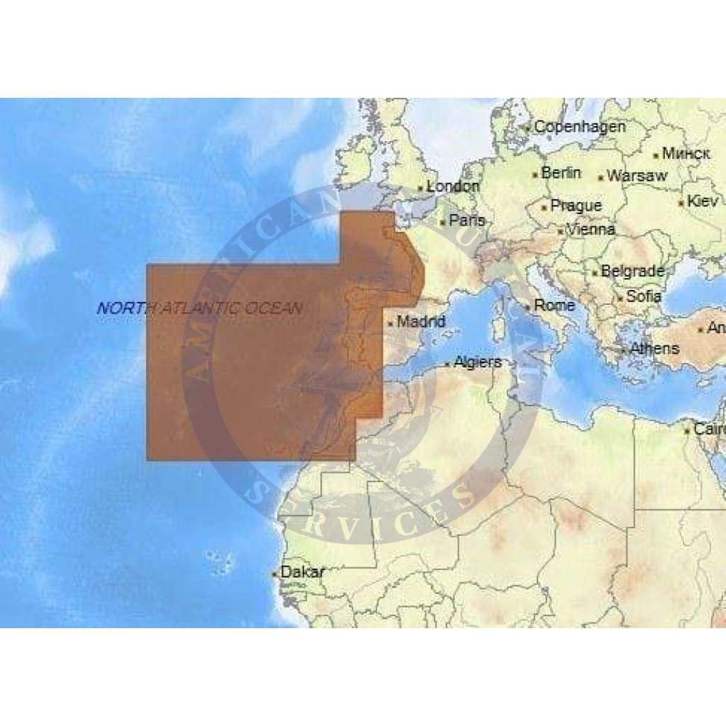 C-Map Max Chart EW-M228: West European Coasts (Update)