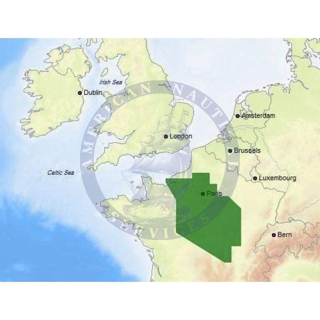 C-Map Max Chart EW-M231: France North West Inland Waters