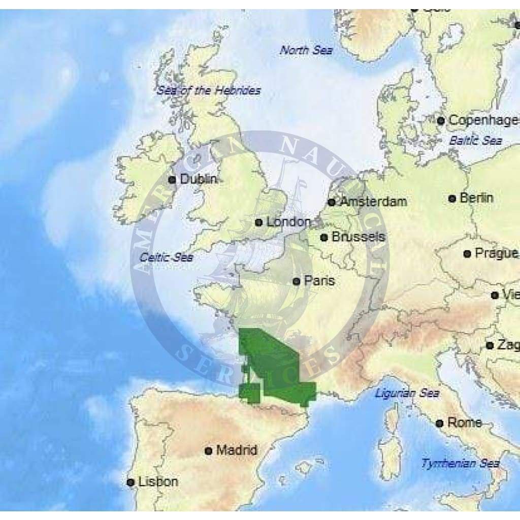 C-Map Max Chart EW-M233: France South West Inland Waters (Update)