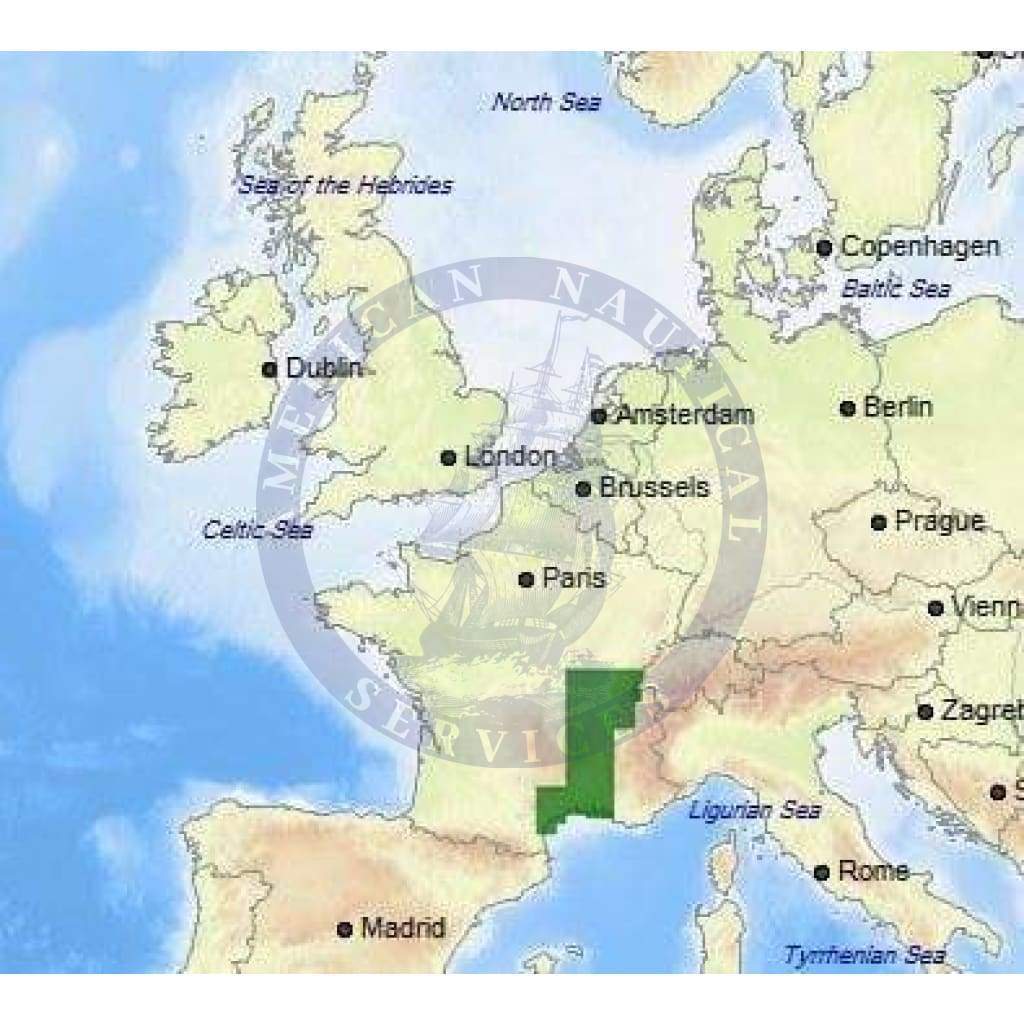 C-Map Max Chart EW-M234: France South Inlad Waters (Update)