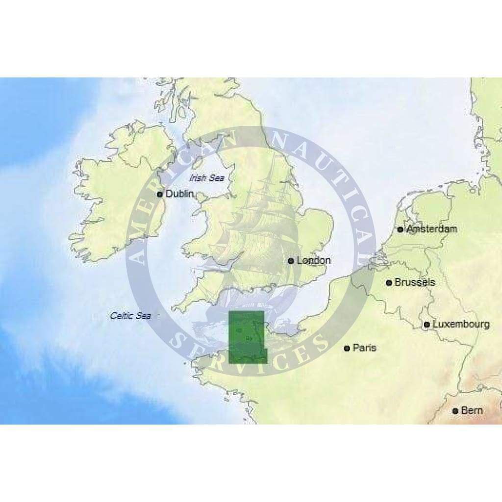C-Map Max Chart EW-M307: Cherbourg To Cap Frehel (Update)