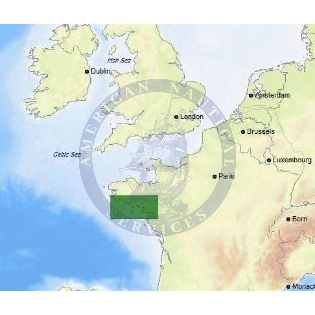 C-Map Max Chart EW-M310: Pointe De Trevignon To Nantes