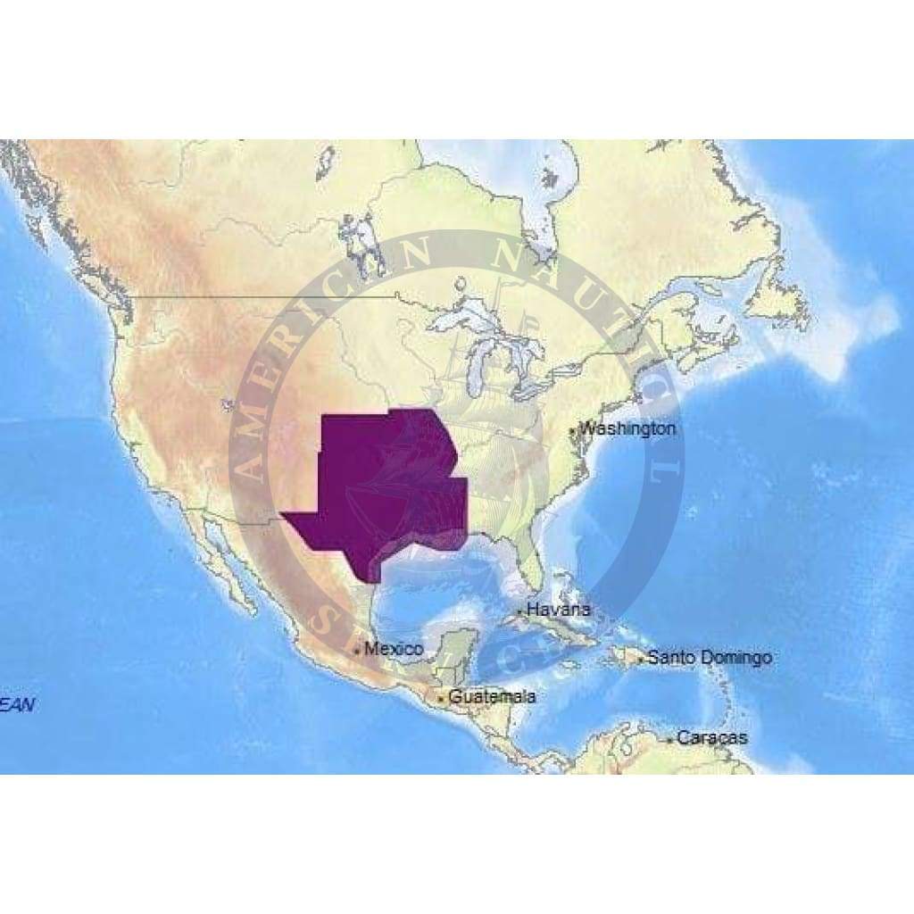 C-Map Max Chart NA-M044: Us Lakes - South Central