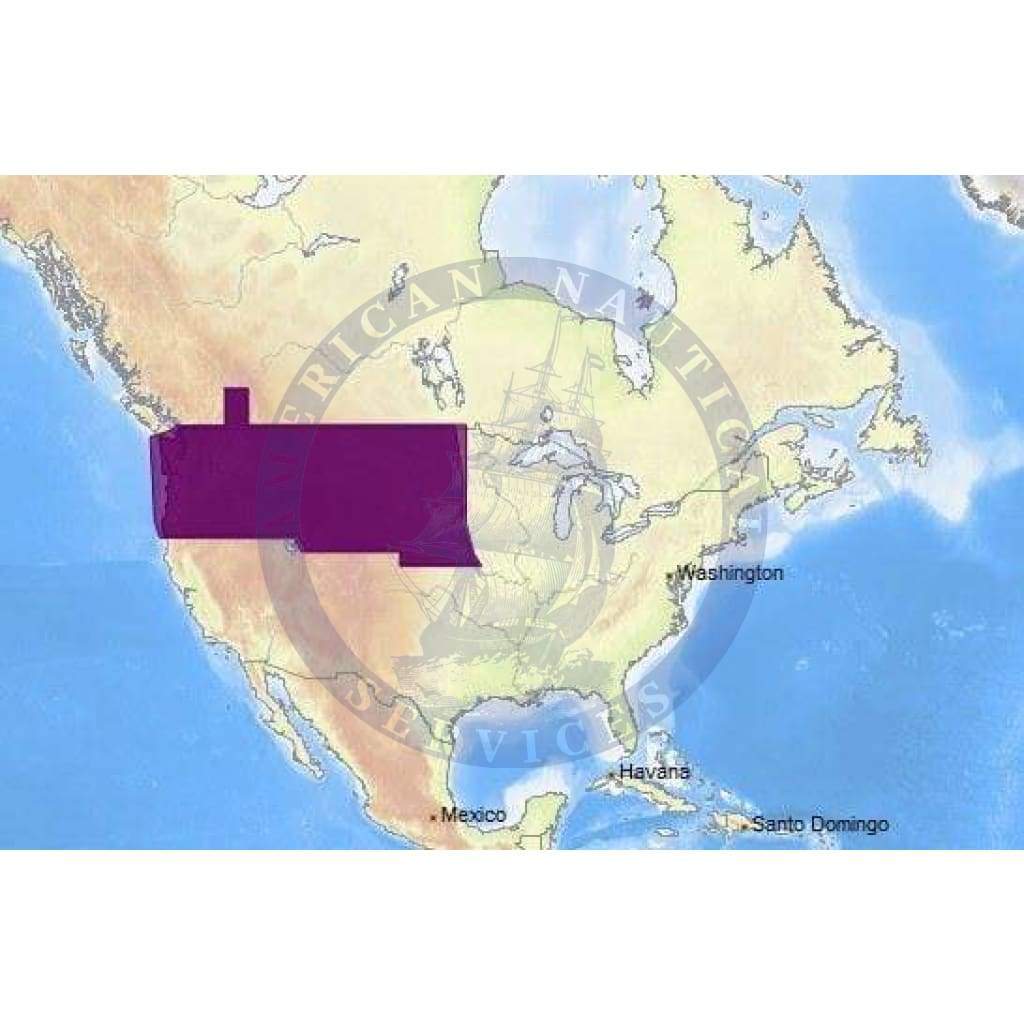C-Map Max Chart NA-M045: Us Lakes - North West