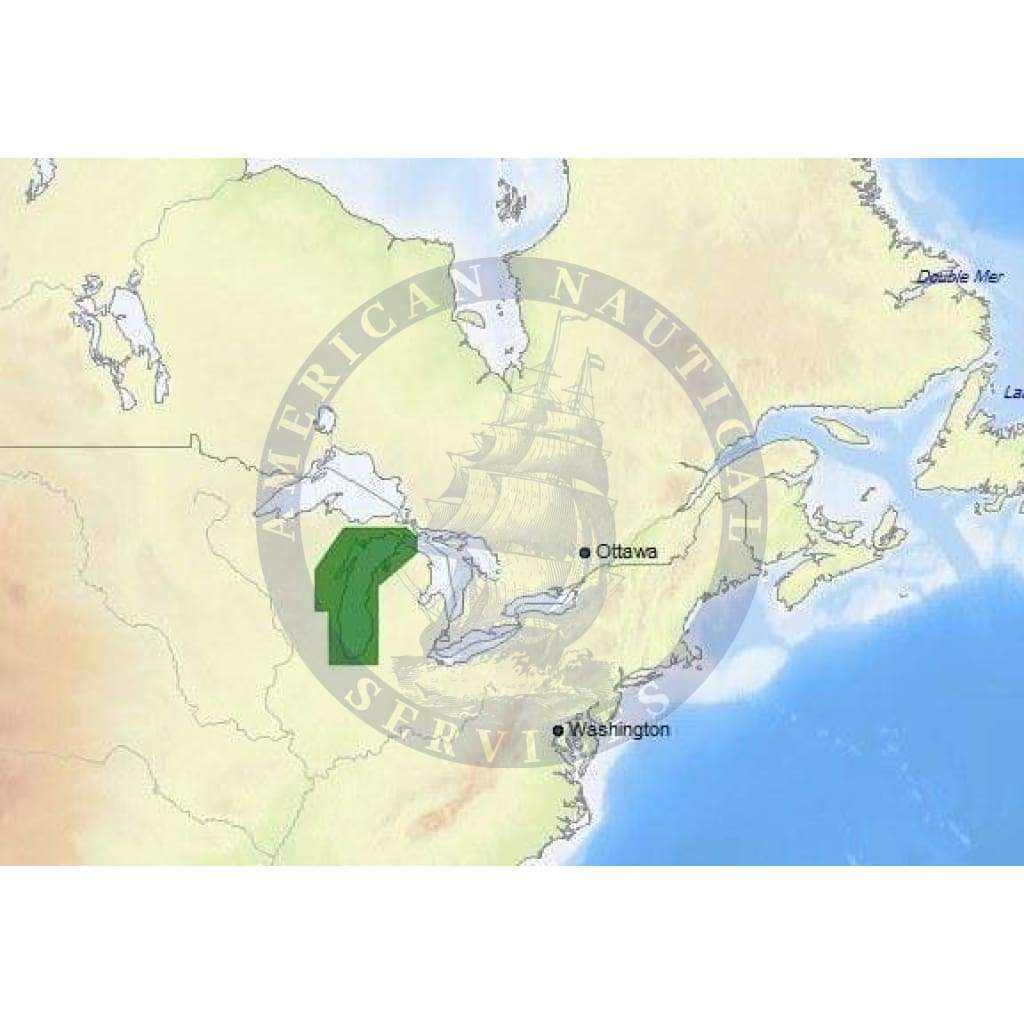 C-Map Max Chart NA-M050: Lake Michigan (B) (Update)