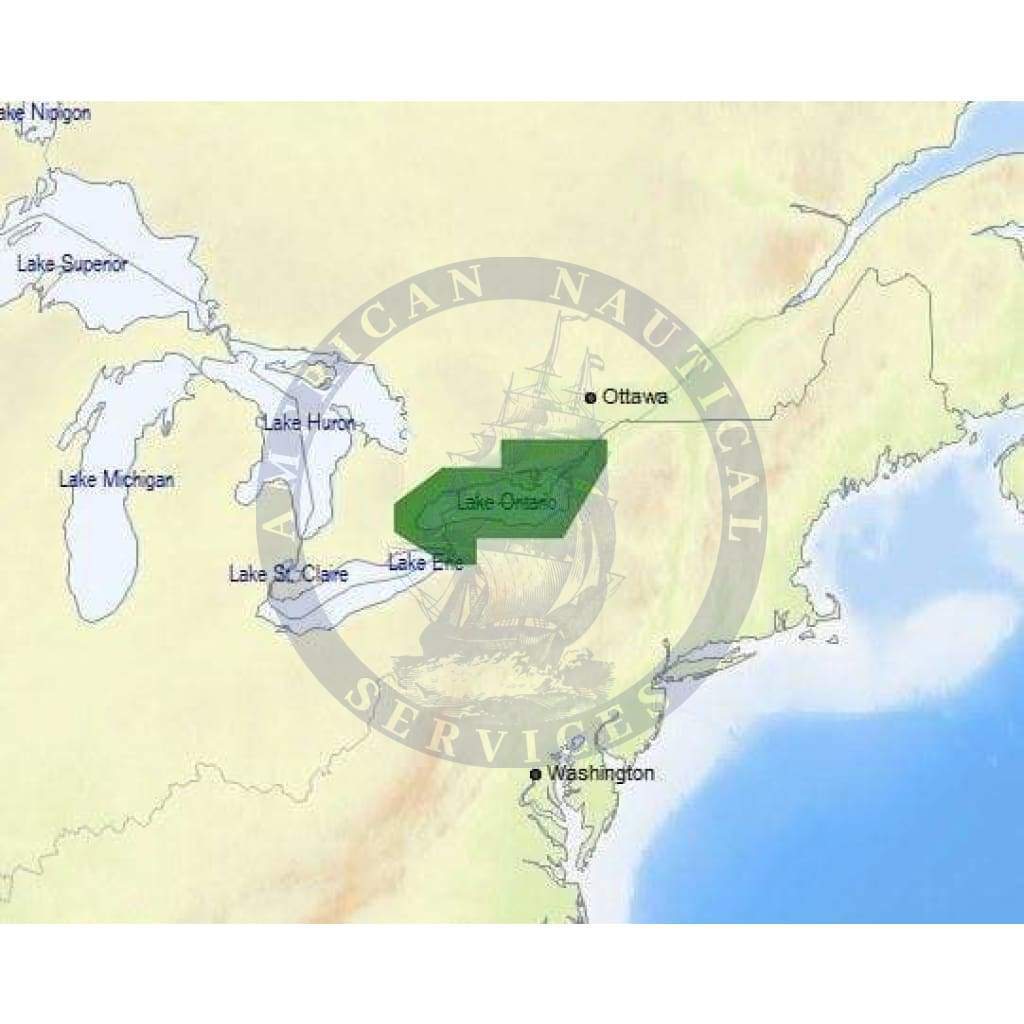 C-Map Max Chart NA-M054: Lake Ontario (B)