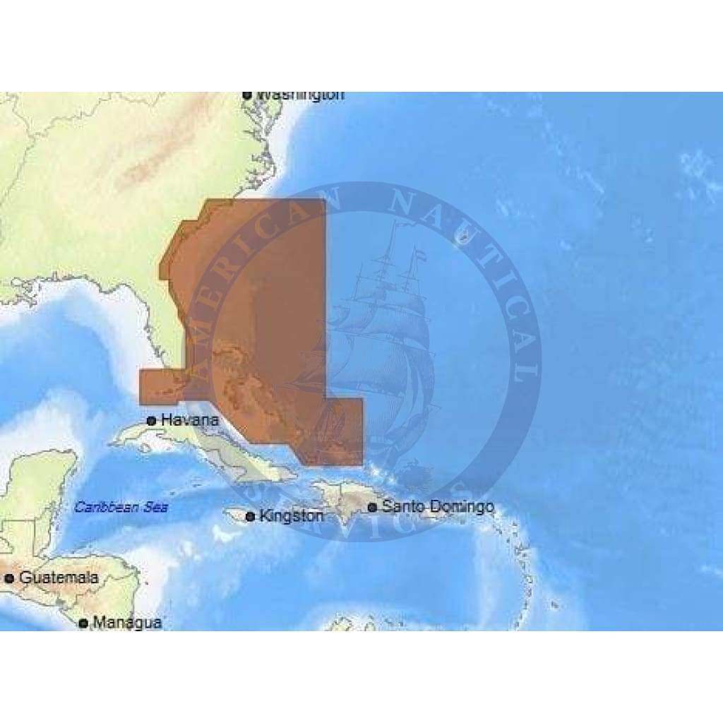 C-Map Max Chart NA-M055: Southeast Us Incl. Explorer Bahamas