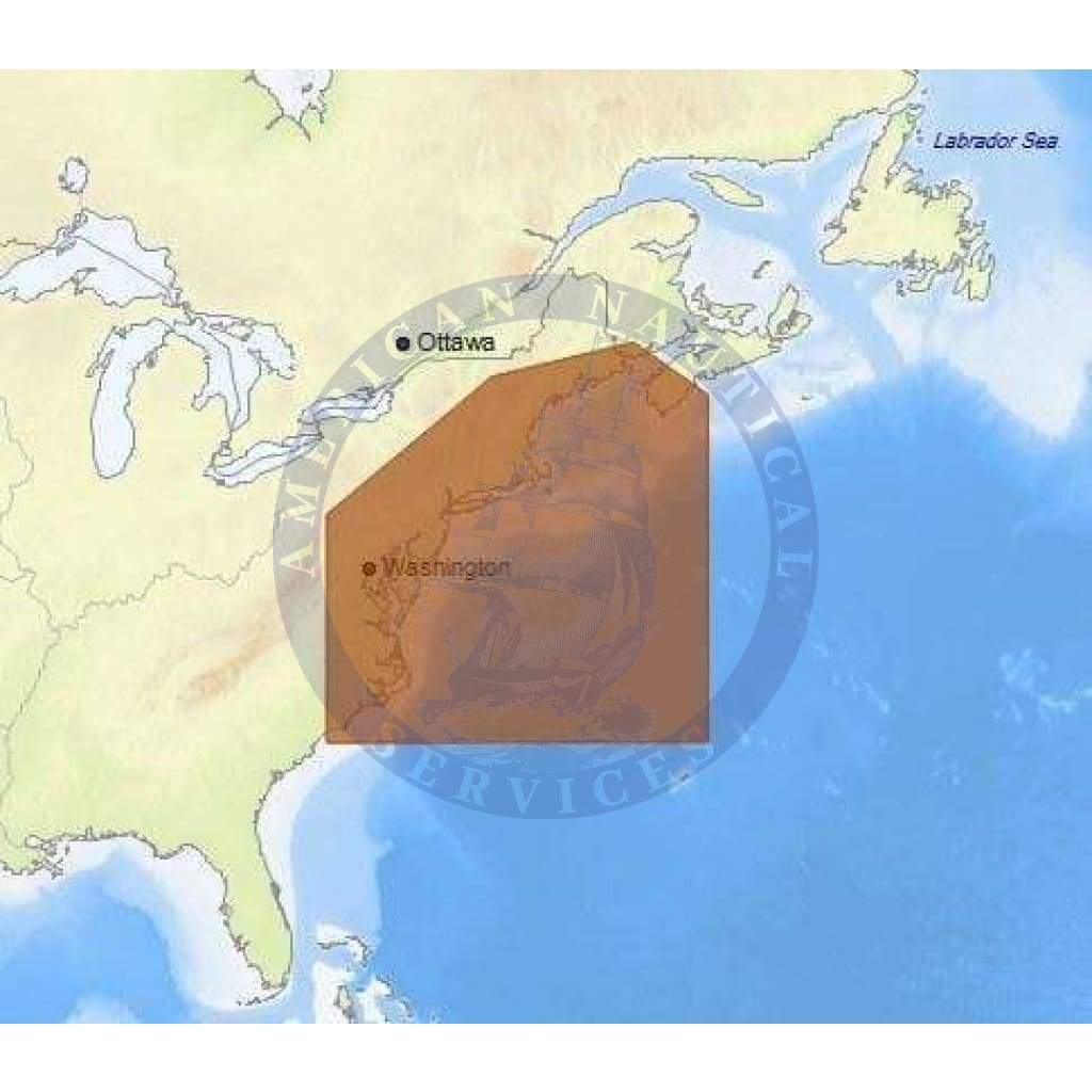 C-Map Max Chart NA-M320: Passamaquoddy Bay To Cape Lookout (B)