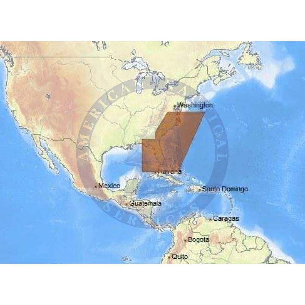 C-Map Max Chart NA-M321: Cape Henry To Apalachicola (B) (Update)