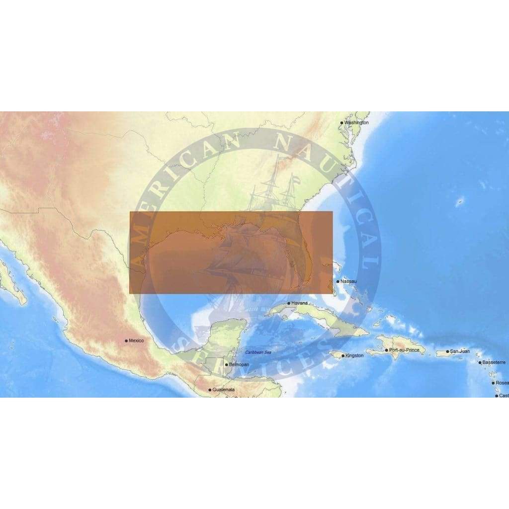 C-Map Max Chart NA-M420: Gulf of Mexico (B)