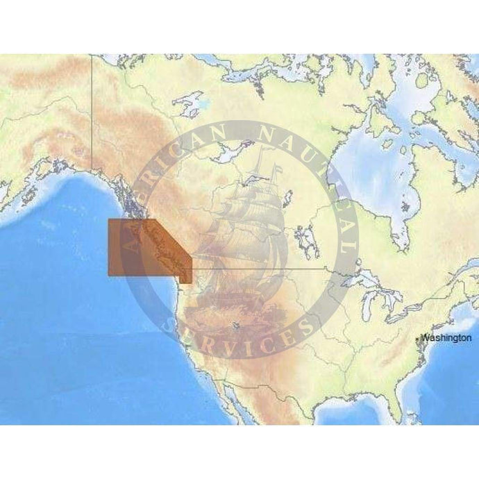C-Map Max Chart NA-M720: Bc - Juan De Fuca To Dixon Entrance (B)