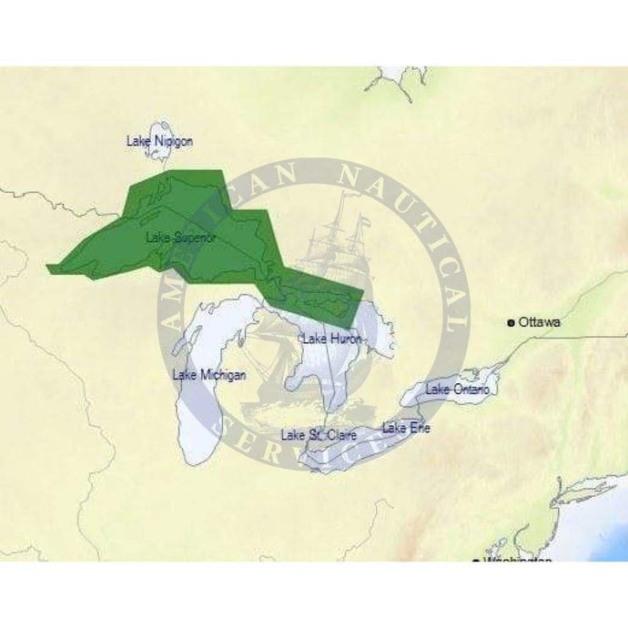 C-Map Max Chart NA-M930: Lake Superior