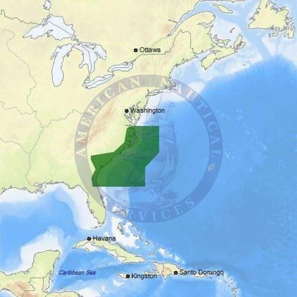 C-Map Max Chart NA-M942: Norfolk To Jacksonville