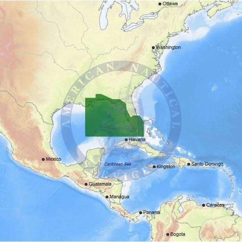 C-Map Max Chart NA-M944: St. Lucie Inlet To New Orleans (Update)