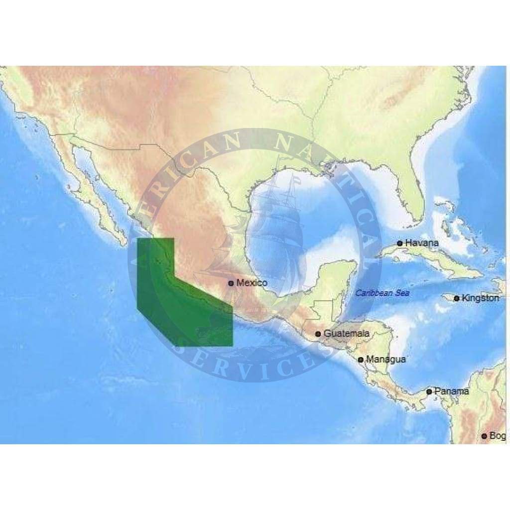 C-Map Max Chart NA-M949: Acapulco, Mx To Mazatlan, Mx