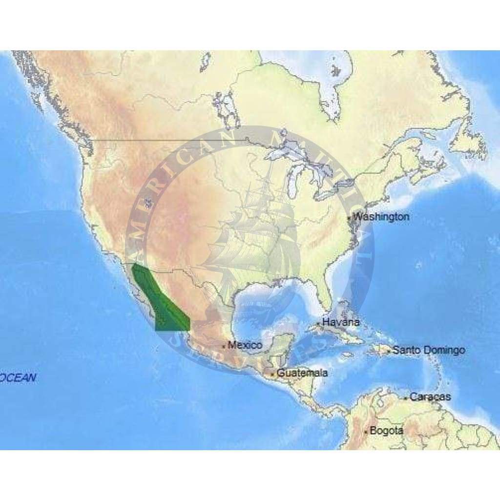 C-Map Max Chart NA-M950: Gulf Of California, Mexico
