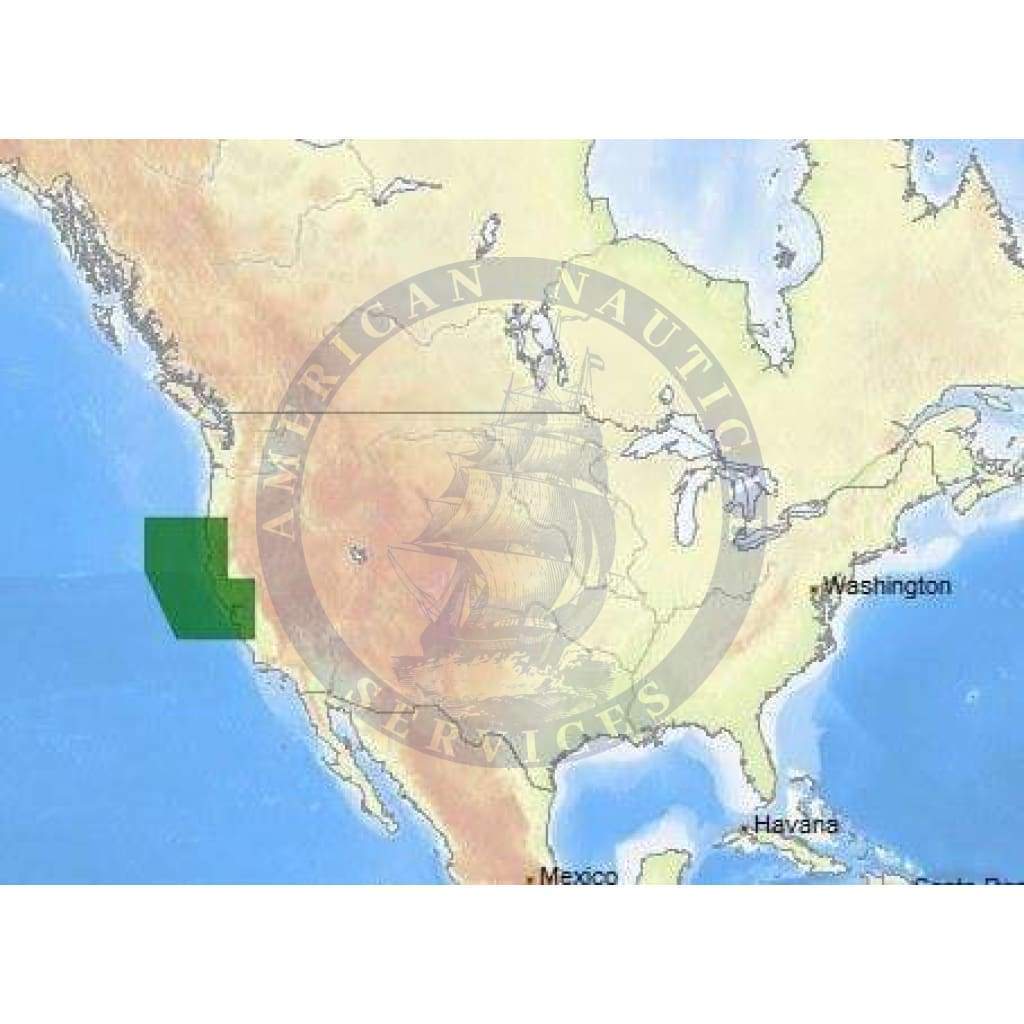 C-Map Max Chart NA-M953: Point Sur To Cape Blanco (Update)