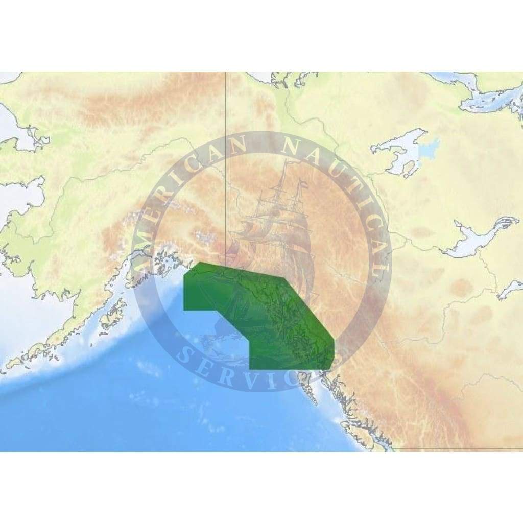 C-Map Max Chart NA-M959: Dixon Entrance To Cape St. Elias (Update)