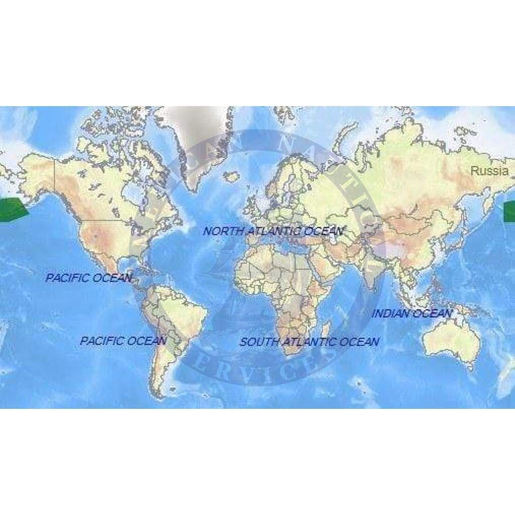 C-Map Max Chart NA-M962: Unimak Pass To Attu Island