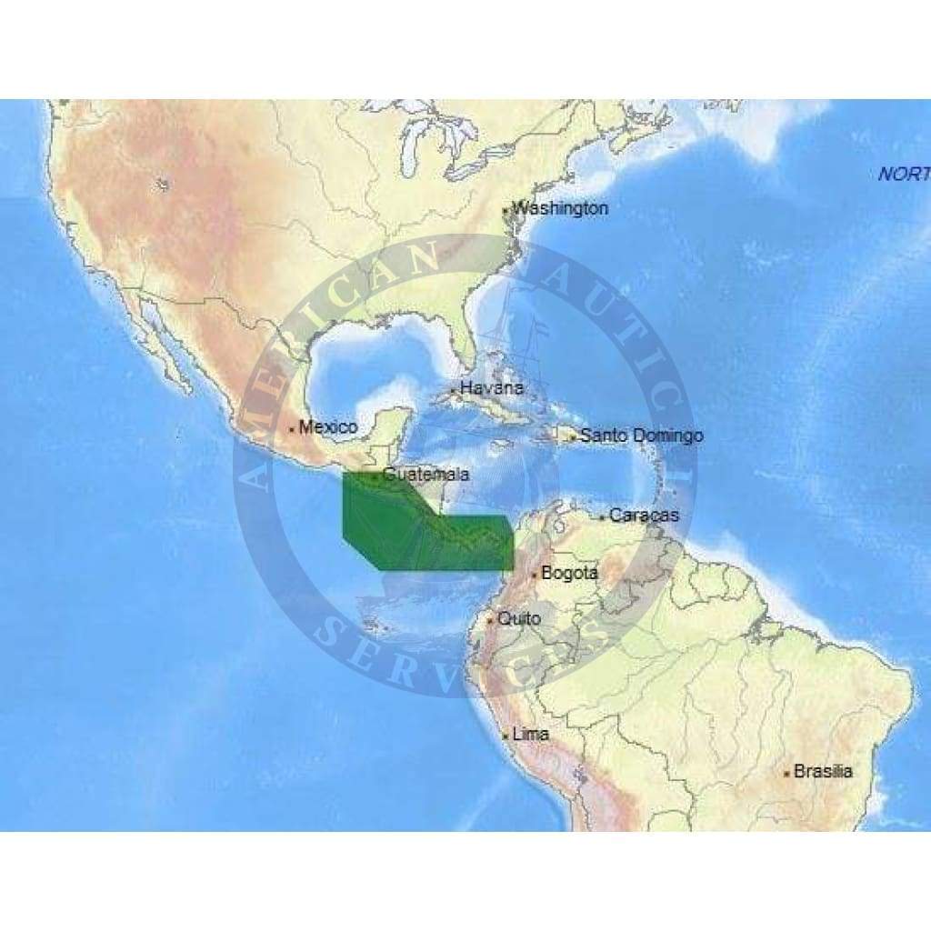 C-Map Max Chart NA-M967: Panama To Guatemala (Update)