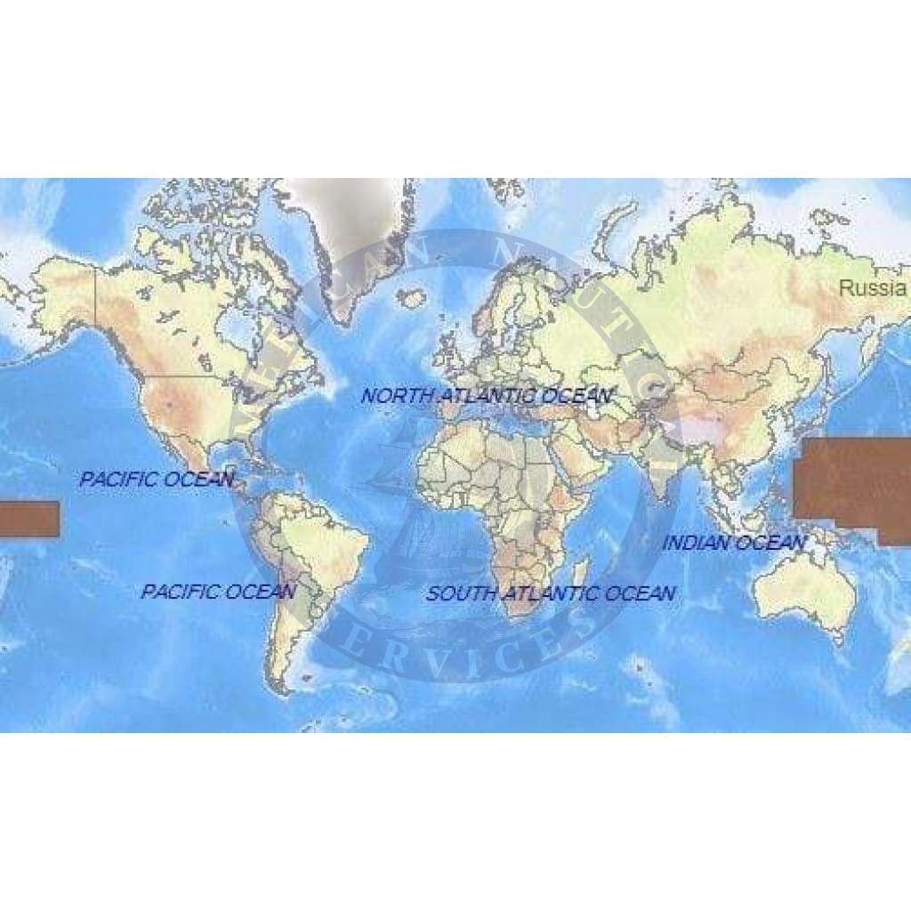 C-Map Max Chart PC-M203: Carolinas, Kiribati, Marshall, Marianas (Update)