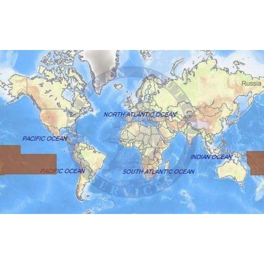 C-Map Max Chart PC-M204: South Pacific Islands