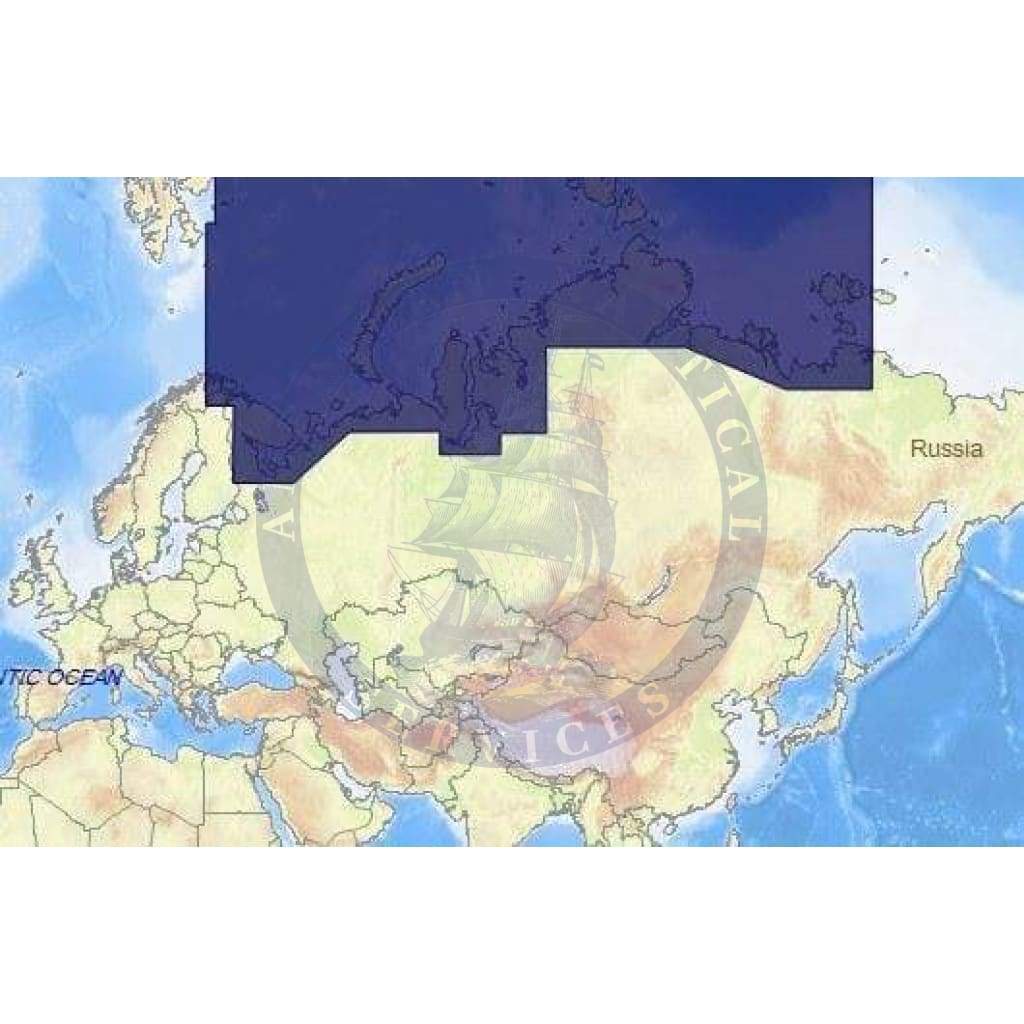 C-Map Max Chart RS-M001: Russian Federation North West