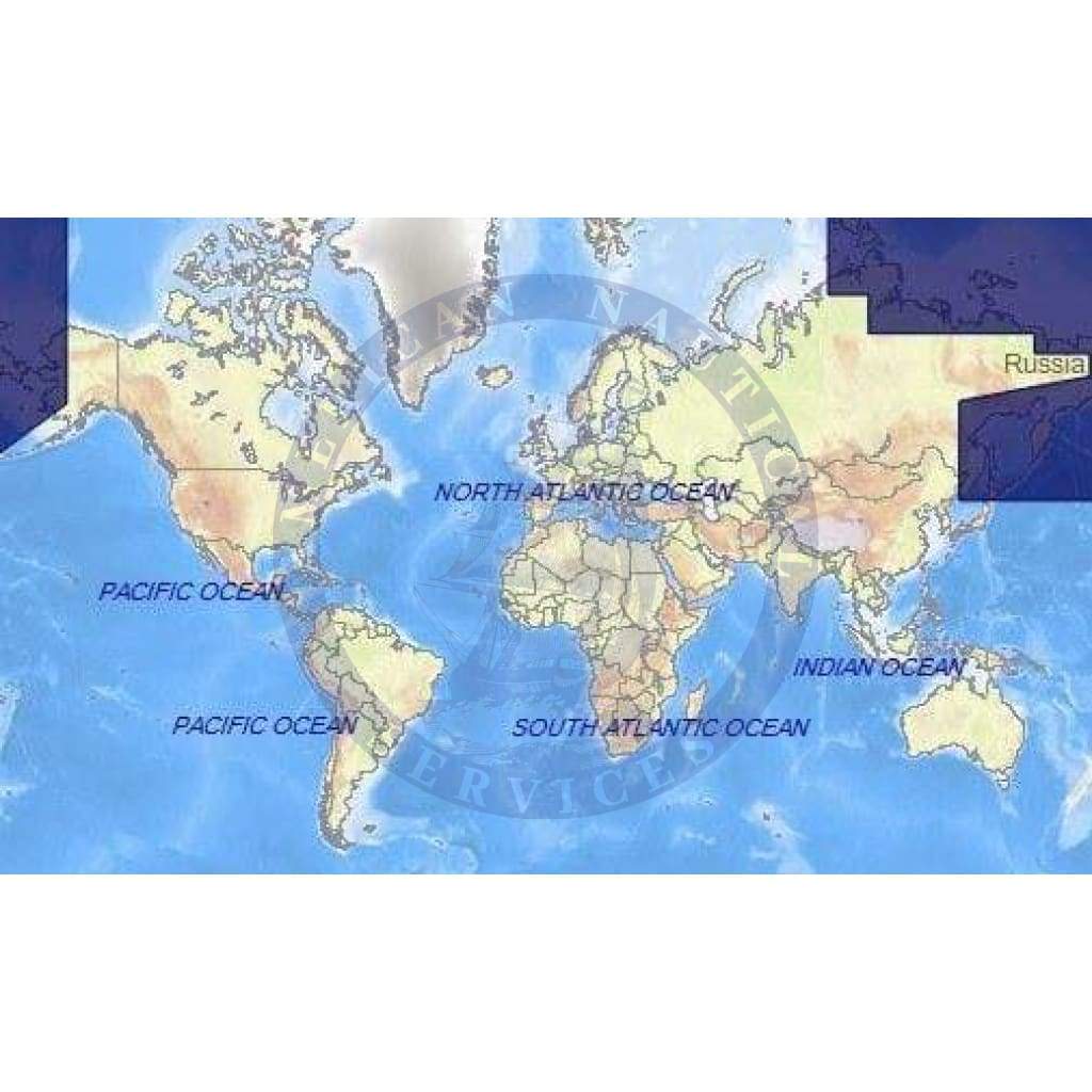 C-Map Max Chart RS-M002: Russian Federation North East (Update)