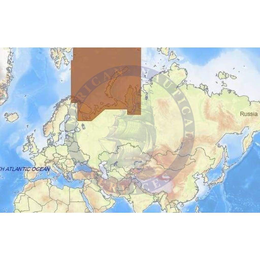 C-Map Max Chart RS-M202: Russian Federation North West