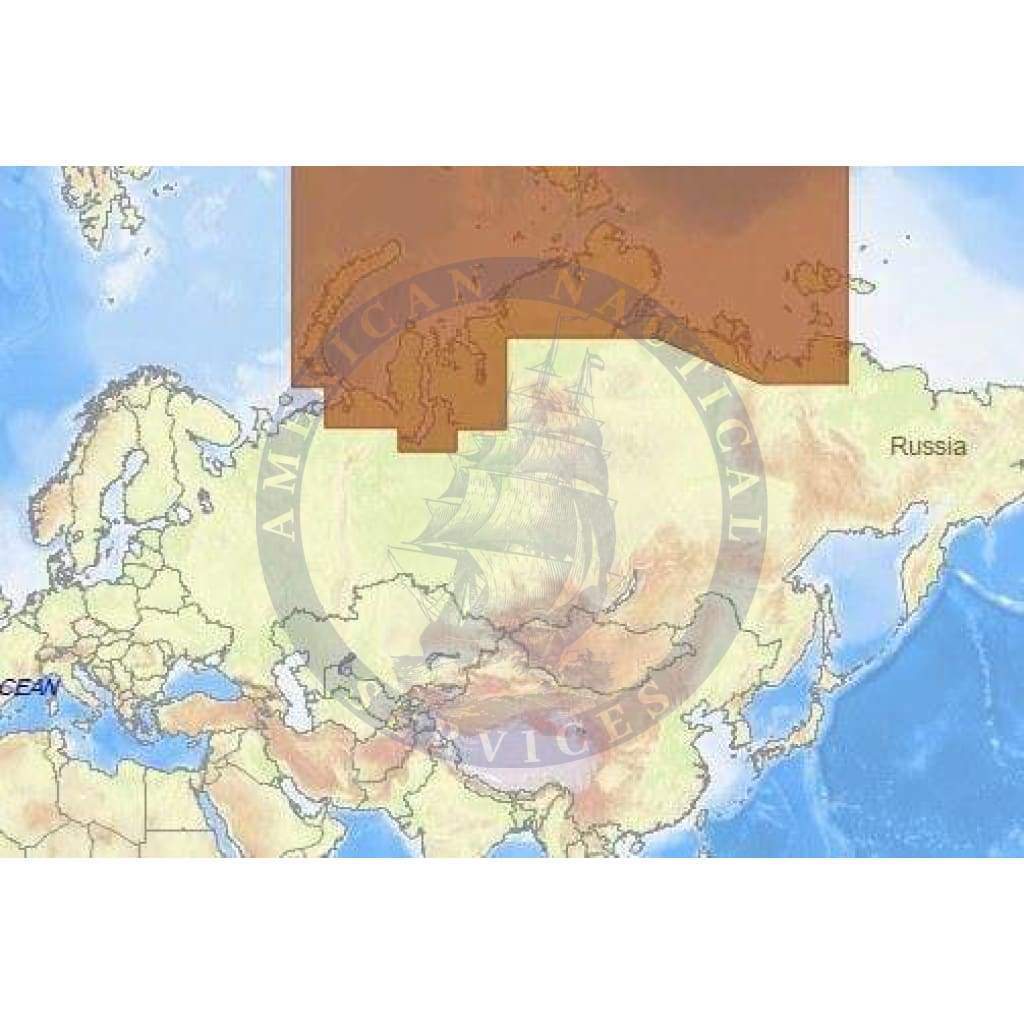 C-Map Max Chart RS-M203: Russian Federation North Central (Update)