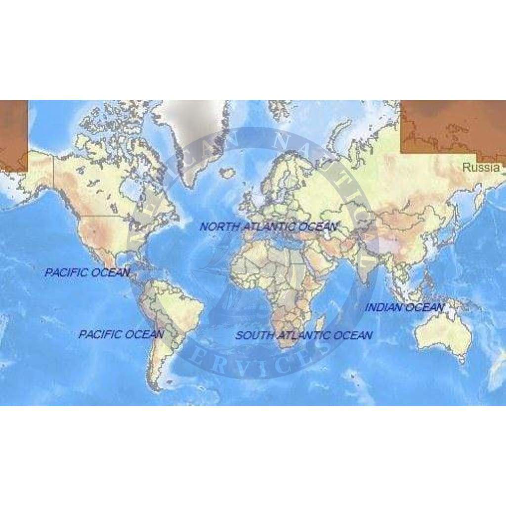 C-Map Max Chart RS-M204: Russian Federation North East (Update)