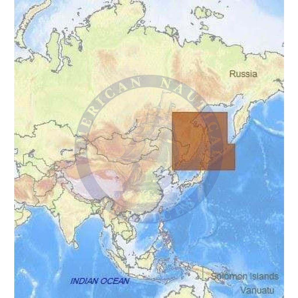 C-Map Max Chart RS-M207: Hokkaido And Sakhalin Islands (Update)