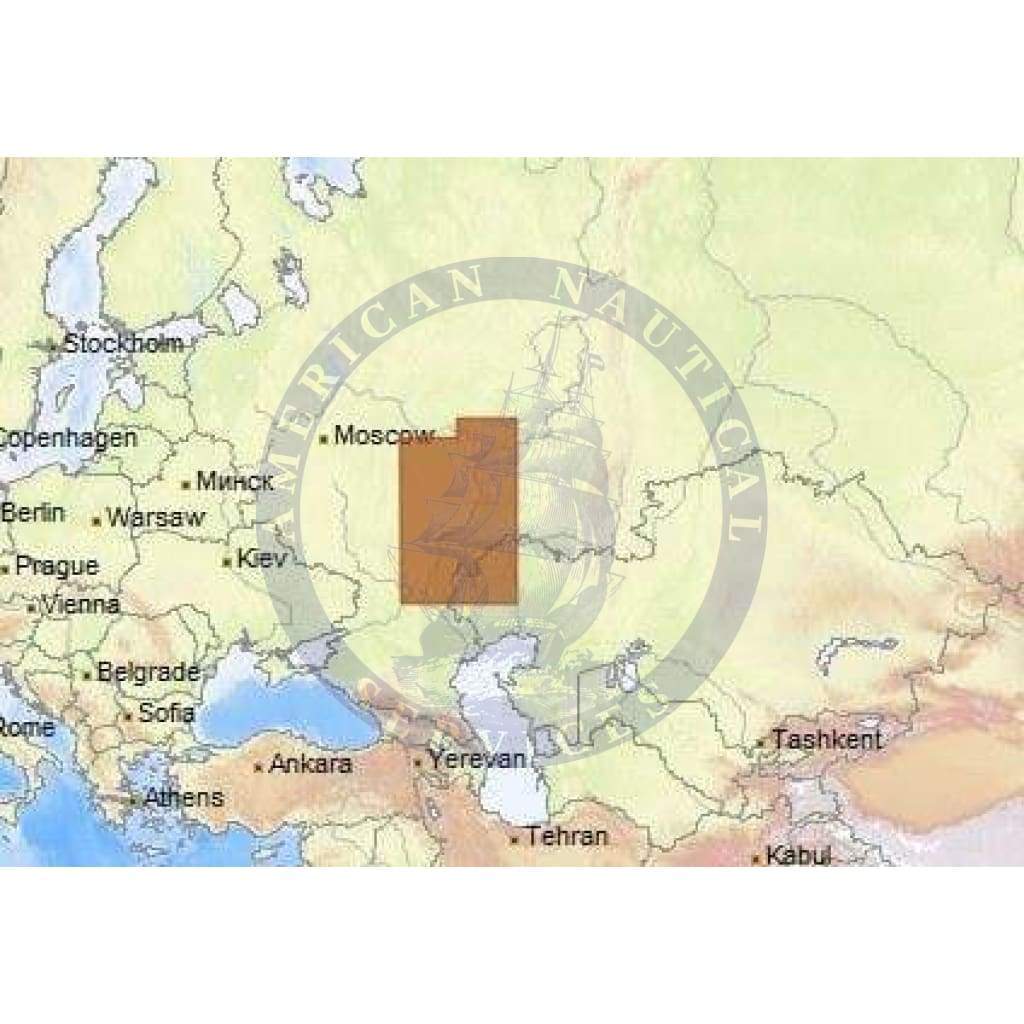 C-Map Max Chart RS-M210: Volga: Cheboksary - Volgograd (Update)
