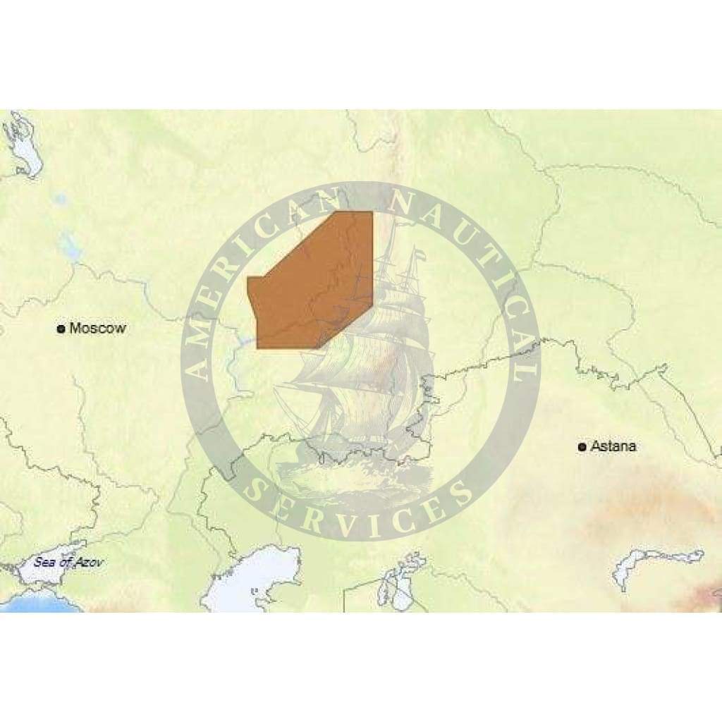 C-Map Max Chart RS-M216: Kama And Vyatka Rivers