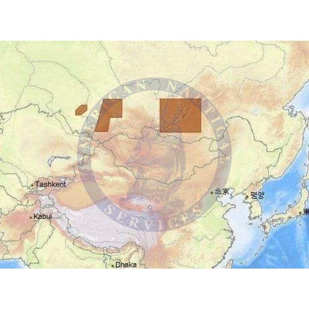 C-Map Max Chart RS-M217: Baykal And Siberian Lakes (Update)