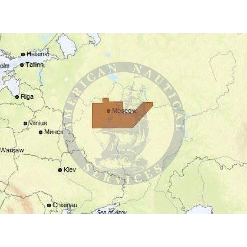 C-Map Max Chart RS-M220: Moscow Channel And Oka River