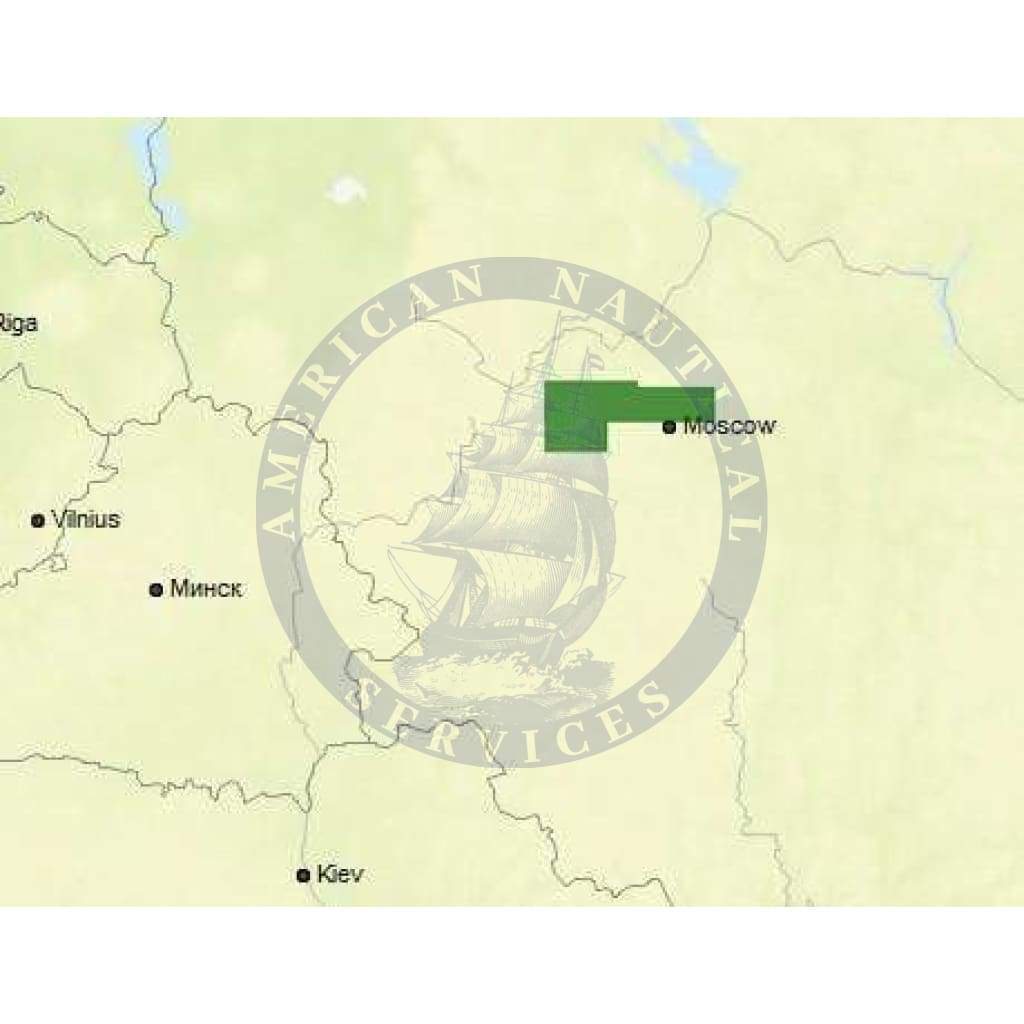 C-Map Max Chart RS-M225: Moscow Reservoirs And Lakes (Update)