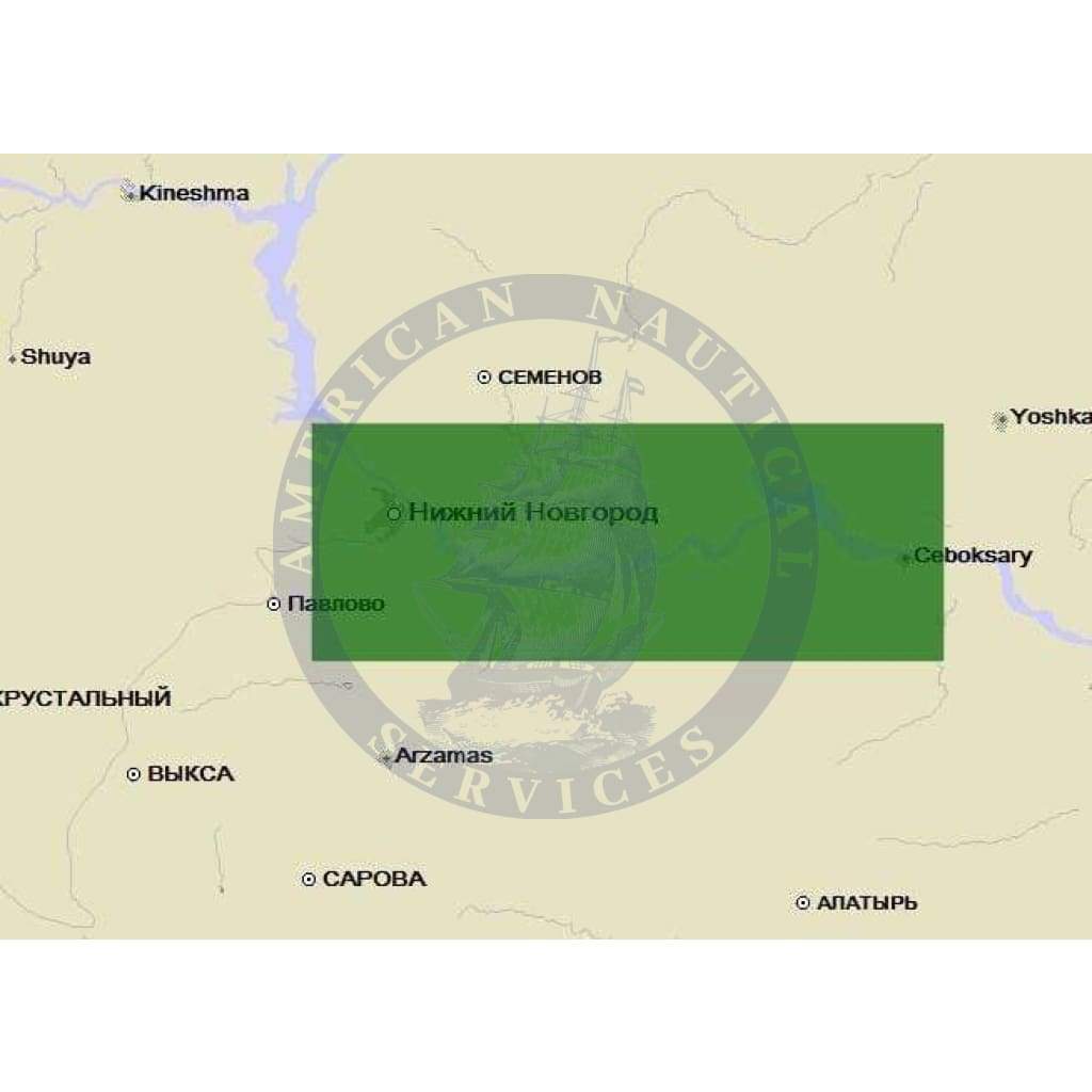 C-Map Max Chart RS-M227: Nizhniy Novgorod - Cheboksary