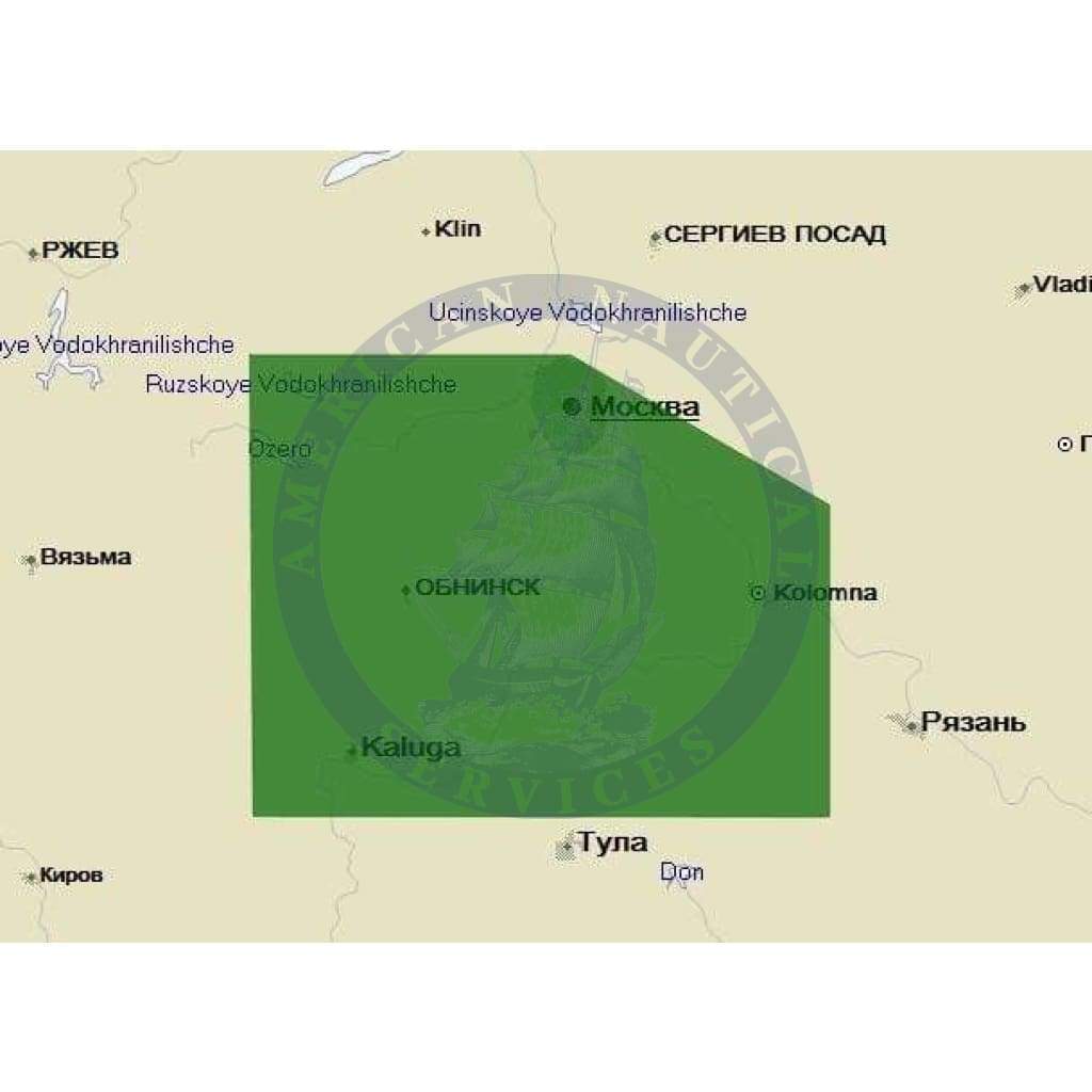 C-Map Max Chart RS-M230: Moscow-Kolomna-Kaluga (Update)