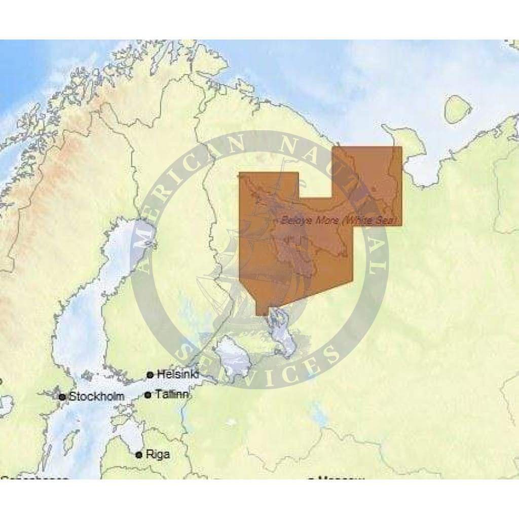 C-Map Max Chart RS-M233: White Sea And Channel