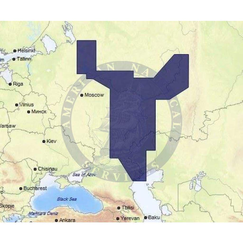 C-Map Max Chart RS-M237: Volga, Kama and Onezhskoe Lake