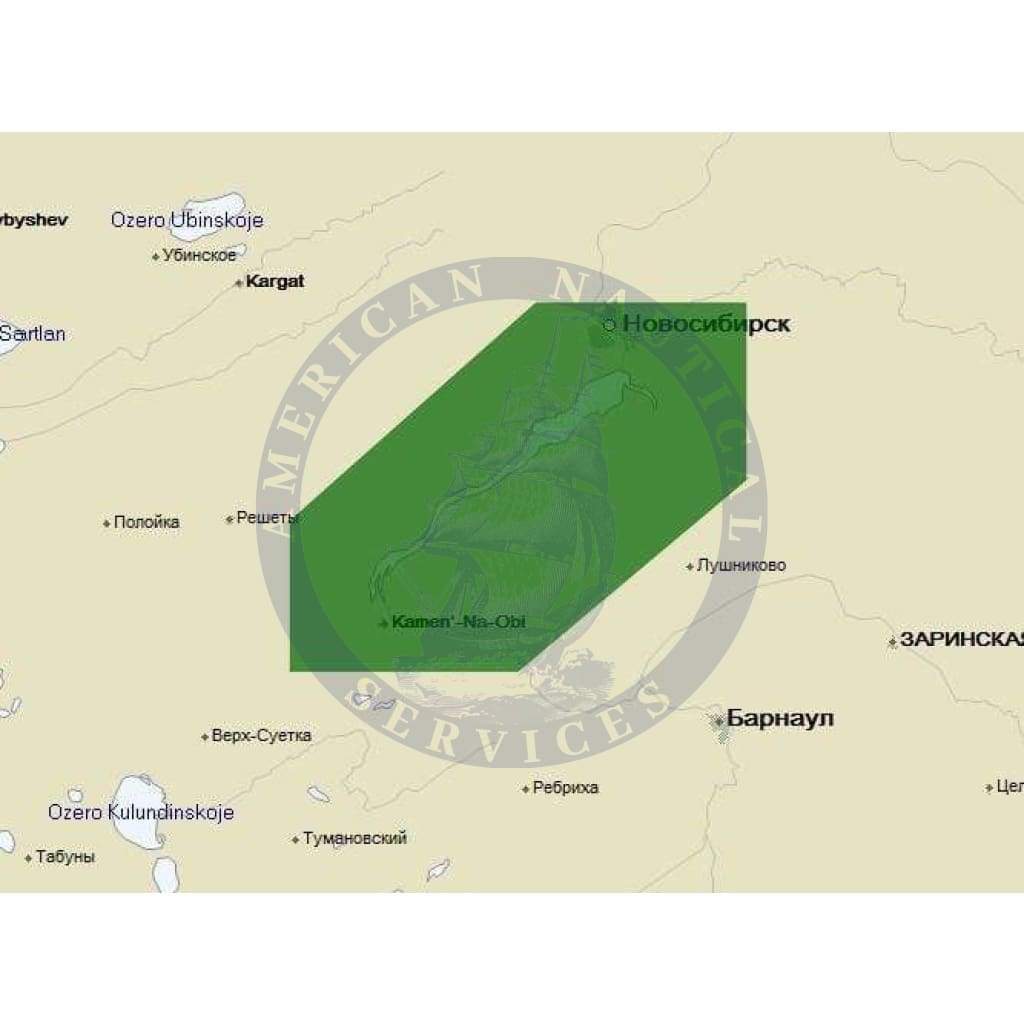 C-Map Max Chart RS-M241: Novosibirskoe Reservoir