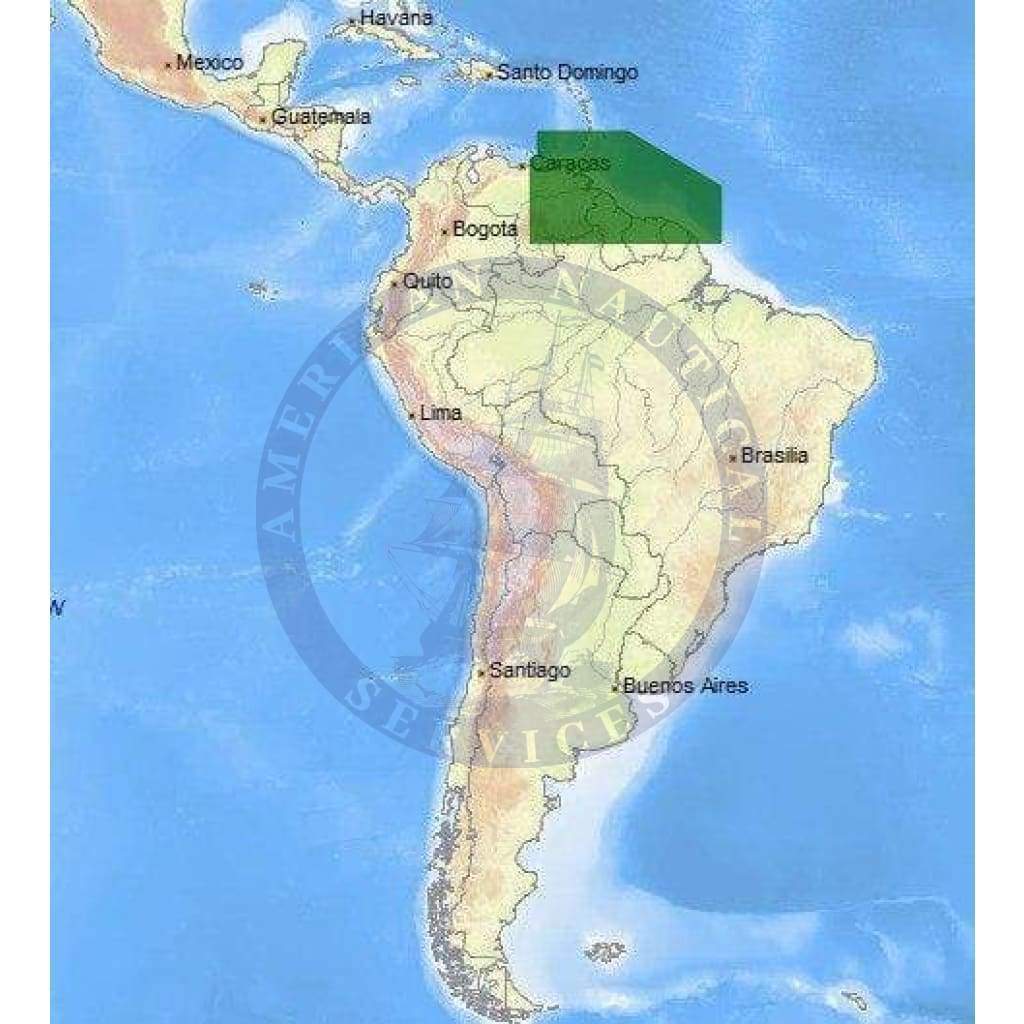 C-Map Max Chart SA-M902: Isla De Margarita To Rio Oiapoque