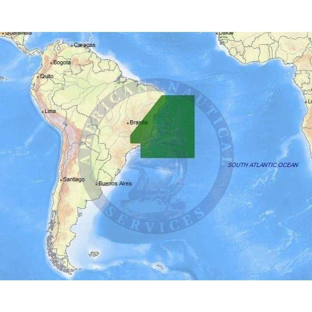 C-Map Max Chart SA-M905: Recife To Rio De Janeiro (Update)