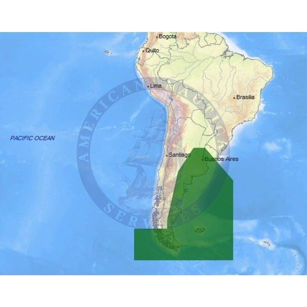 C-Map Max Chart SA-M907: Rio De La Plata To Cape Horn