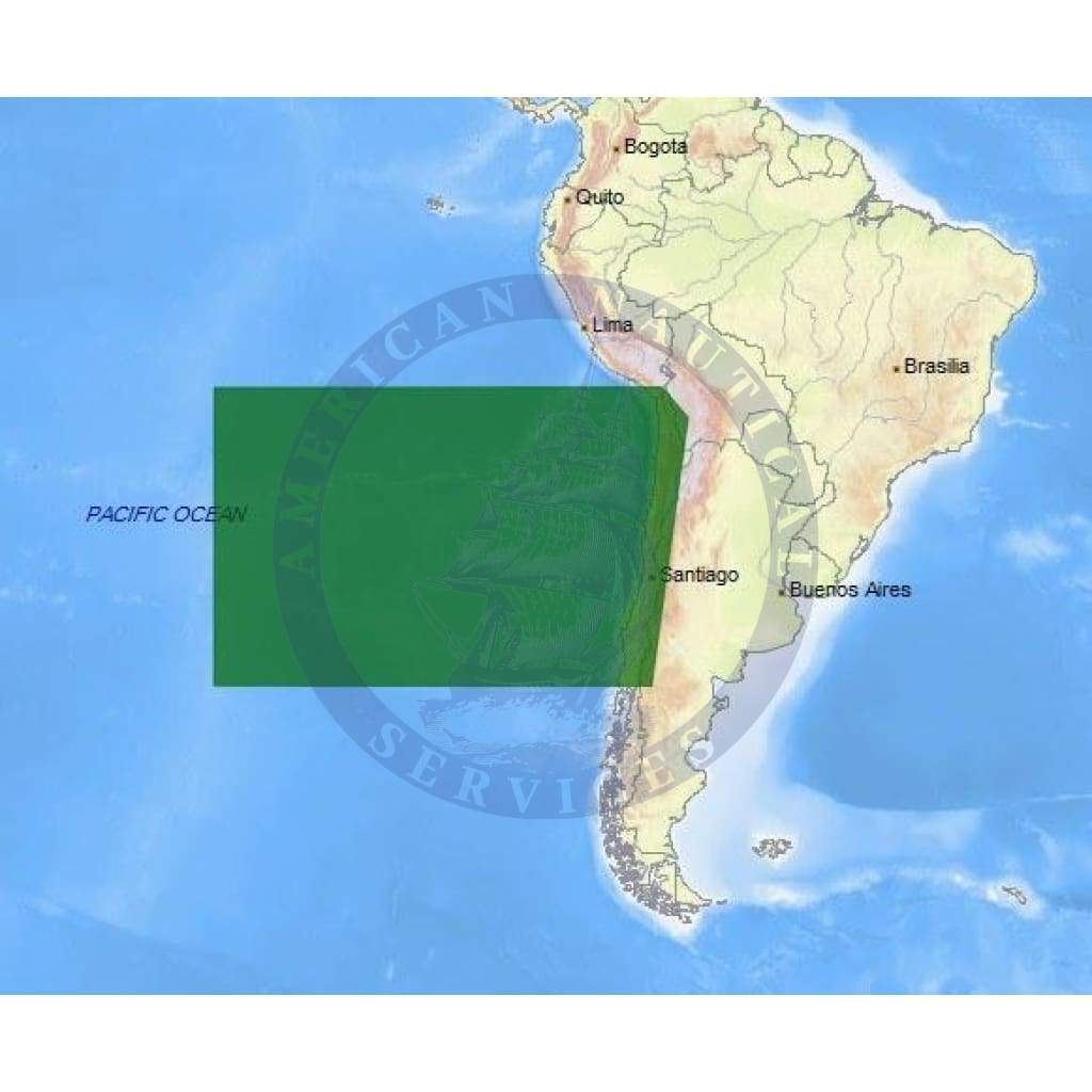 C-Map Max Chart SA-M909: Rio Valdivia To Arica (Update)